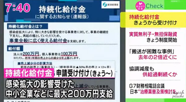 趕快領取！日本的10萬日元補助金開始發放~ 